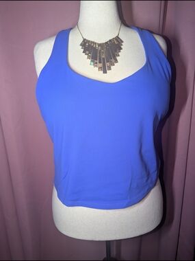 FABLETICS Anywhere Cropped w/Built In Bra Tank 3x NWT